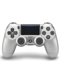 Джойстик беспроводной Sony DualShock 4 v2 Silver (серебряный) (PS4)